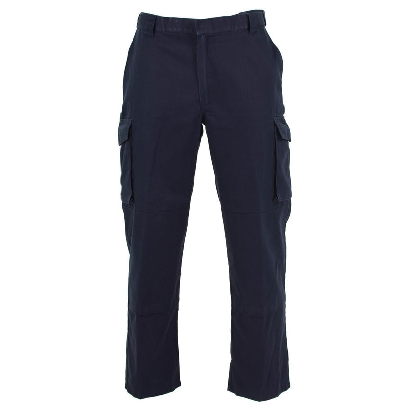 Genuine British police trousers blue uniform pants lightweight military surplus - GoMilitar