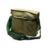 Genuine Bulgarian army haversack canvas khaki side shoulder bag pack NEW