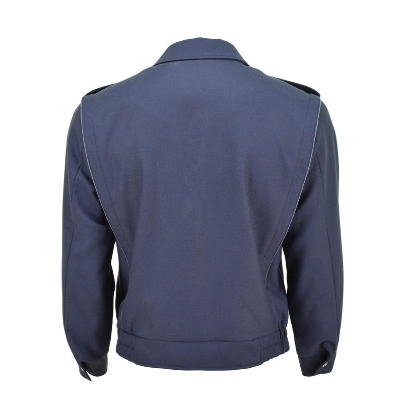 Genuine Czech Army blue blouson silver buttons casual military blouse jacket NEW