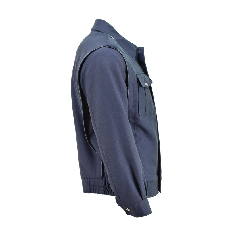 Genuine Czech Army blue blouson silver buttons casual military blouse jacket NEW