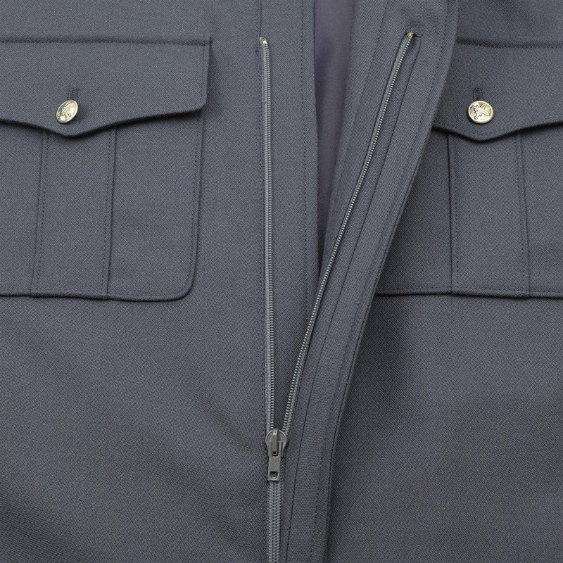 Genuine Czech Army blue blouson silver buttons casual military blouse jacket NEW