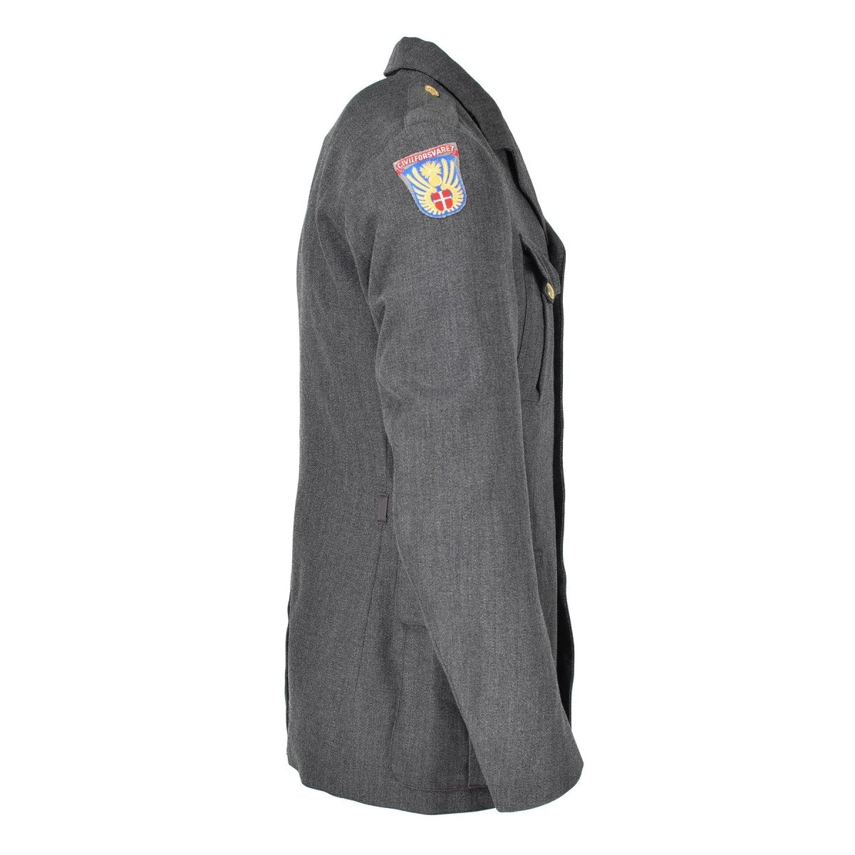 Genuine Danish Uniform Jacket Army grey military surplus uniform dress officer