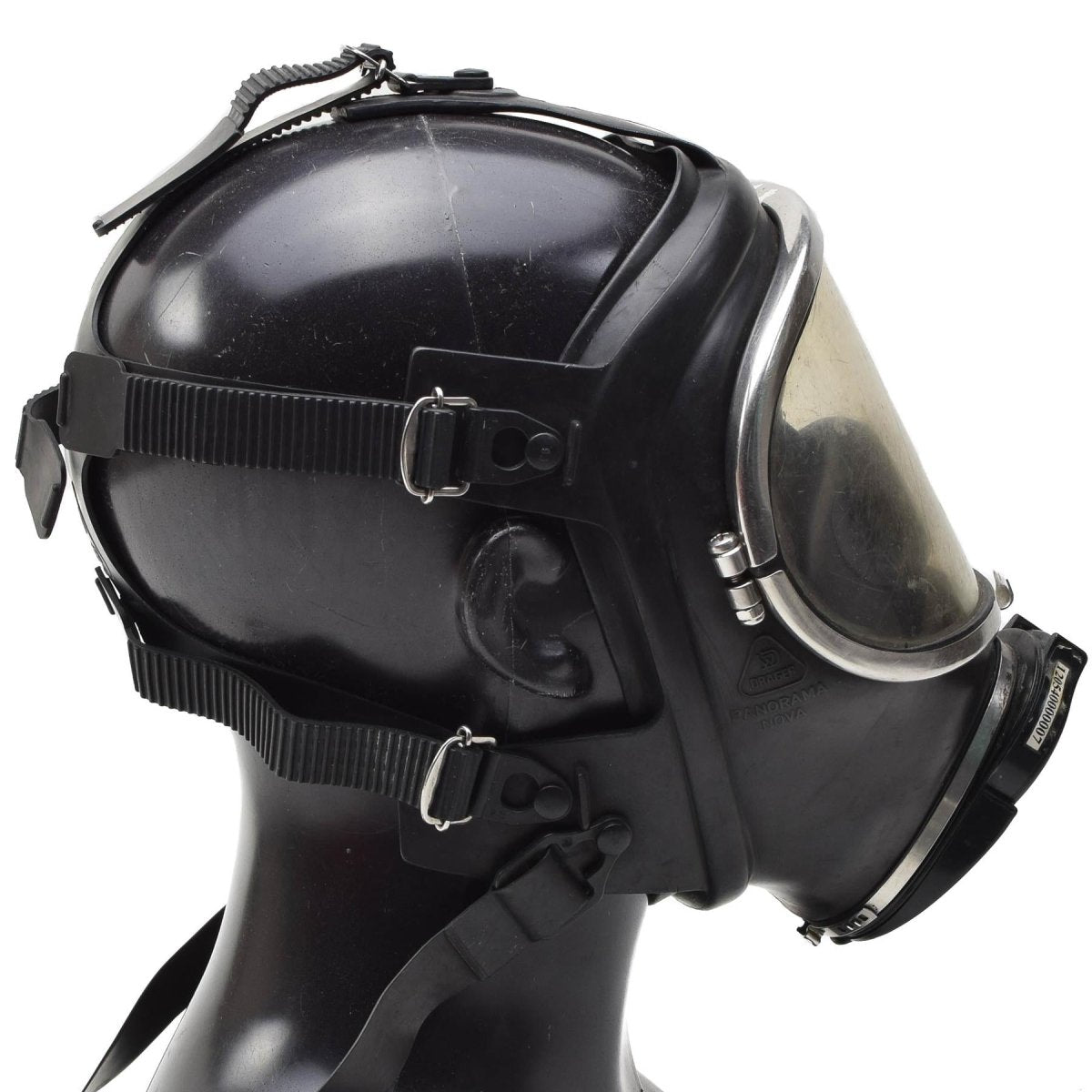 Echtes Drager Panorama Nova Gesicht maske feuerwehrmann gas volle atemschutz Schwarz
