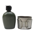 Guido tappo della mensa dell'esercito olandese W e tazza di coperchio in acciaio inossidabile Alice Clips