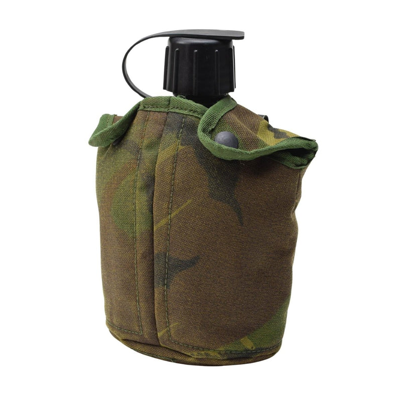 Vintage Austrian Army Canteen - Military Issue Water Bottle With Pot & Pouch (Used)