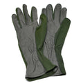 Véritables gants de combat de l'armée néerlandaise en cuir et fibre d'aramide AirForce militaire Nomex OD