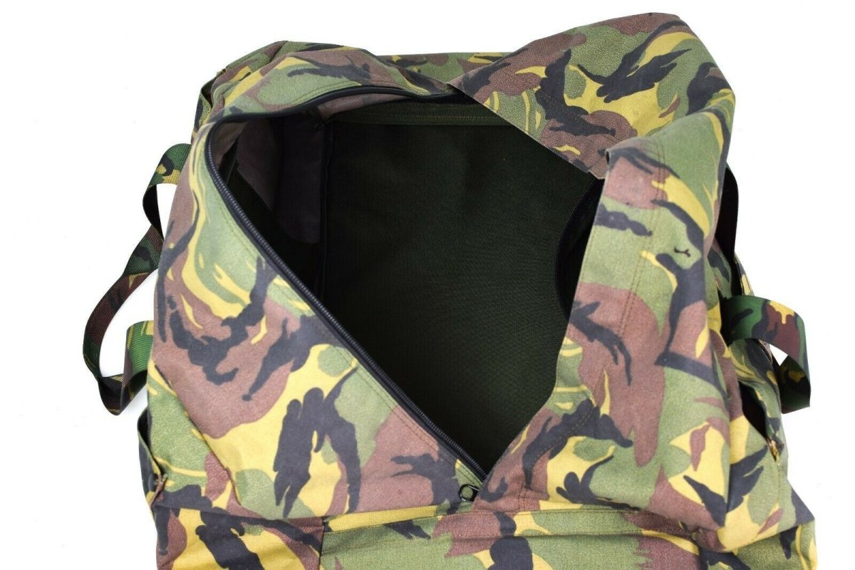 Original niederländische Armee DPM Woodland Weekend Bag Carrier Beuteltasche Seesack Rucksack