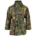 Parka de combate bilaminada impermeable auténtica del ejército holandés camuflaje DPM