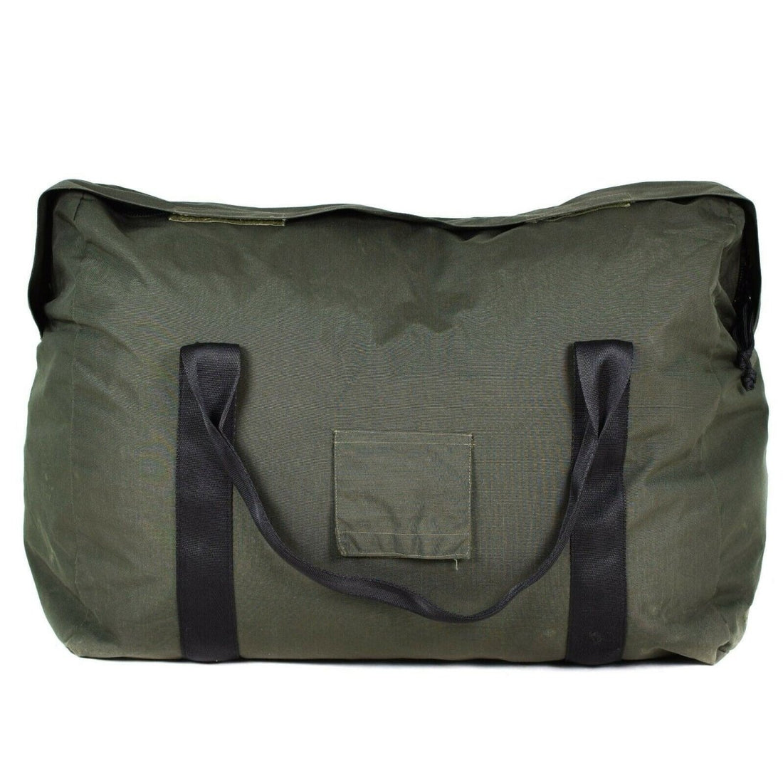 Echte Nederlandse leger Olive Sleeping Bag Carrier Pouch Pack Duffel Sack