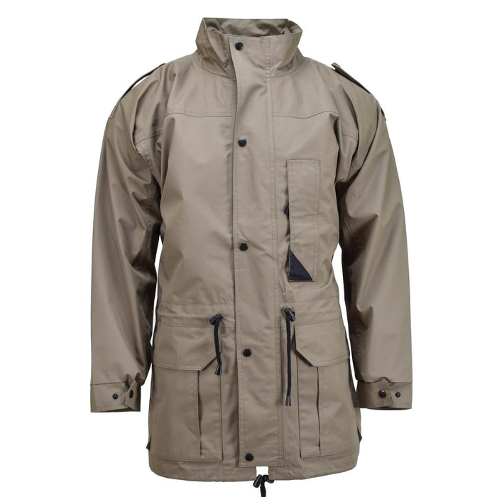 Echter niederländischer Armeeparka mit Futter OD grüner Mantel Herren Offiziersjacke Khaki NEU – GoMilitar