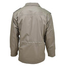 Genuine Dutch army parka with liner officer coat jacket Khaki buttoned pockets - GoMilitar