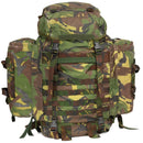 Original Dutch Army DPM woodland combat rucksack with 60L capacity and detachable 20L side pockets tactical backpack