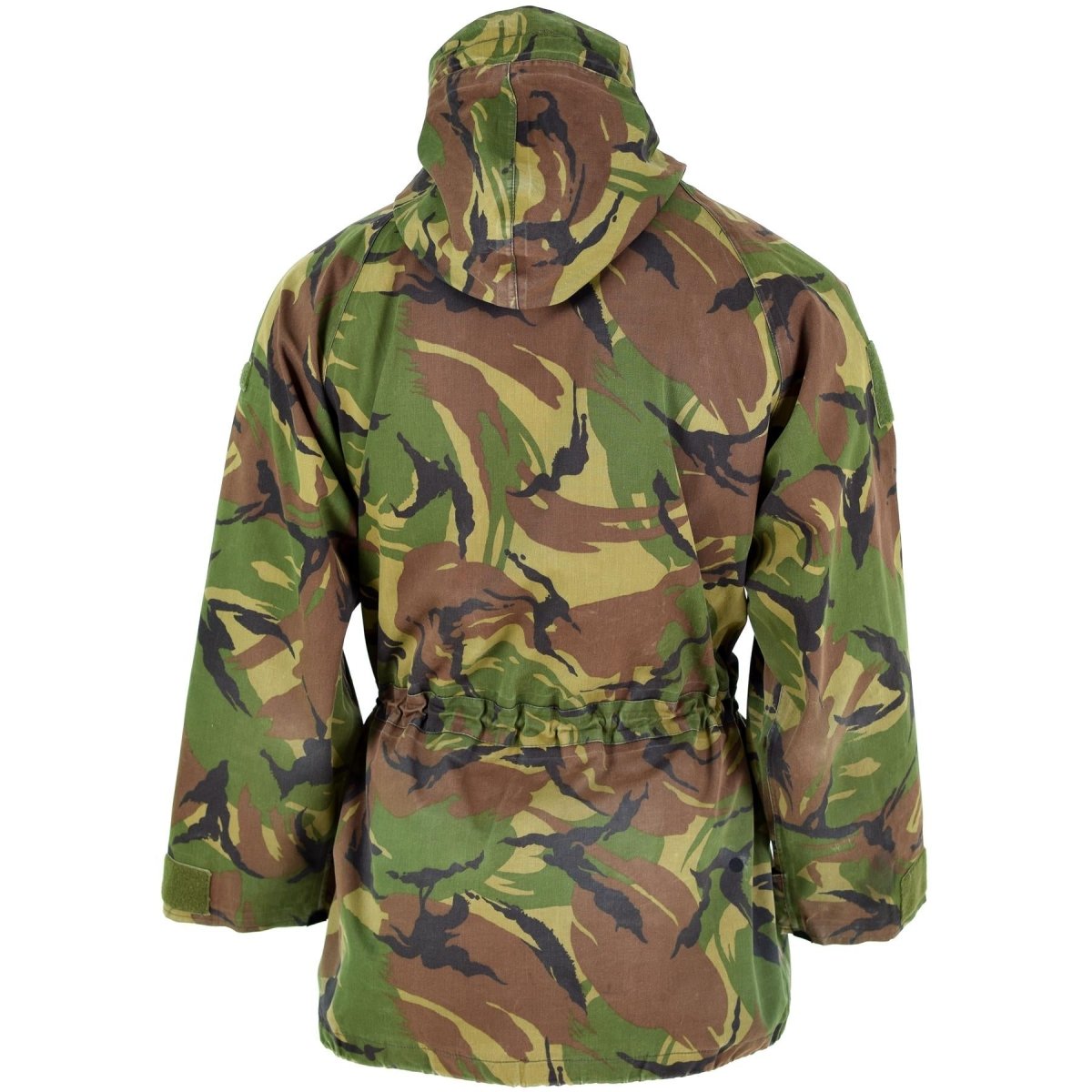 Parka de combate bilaminada impermeable auténtica del ejército holandés camuflaje DPM