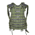 Genuino holandés Oliva Militar Oliva Realizada 6 PCS Bosque modular Molle bolsas