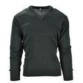 Genuine Dutch Sweater Army pullover Commando Jumper Dark Green V-neck Men NEW