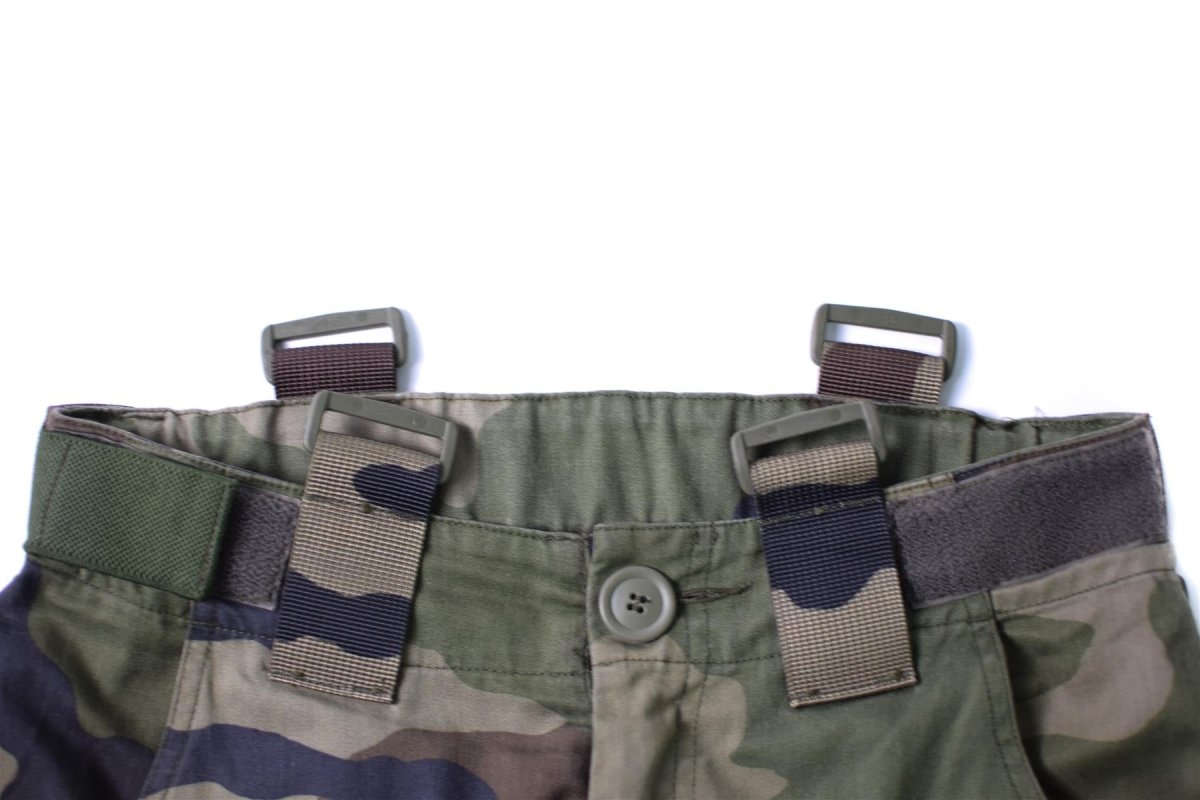 Military camo trousers Genuine French army combat pants CCE camouflage ...