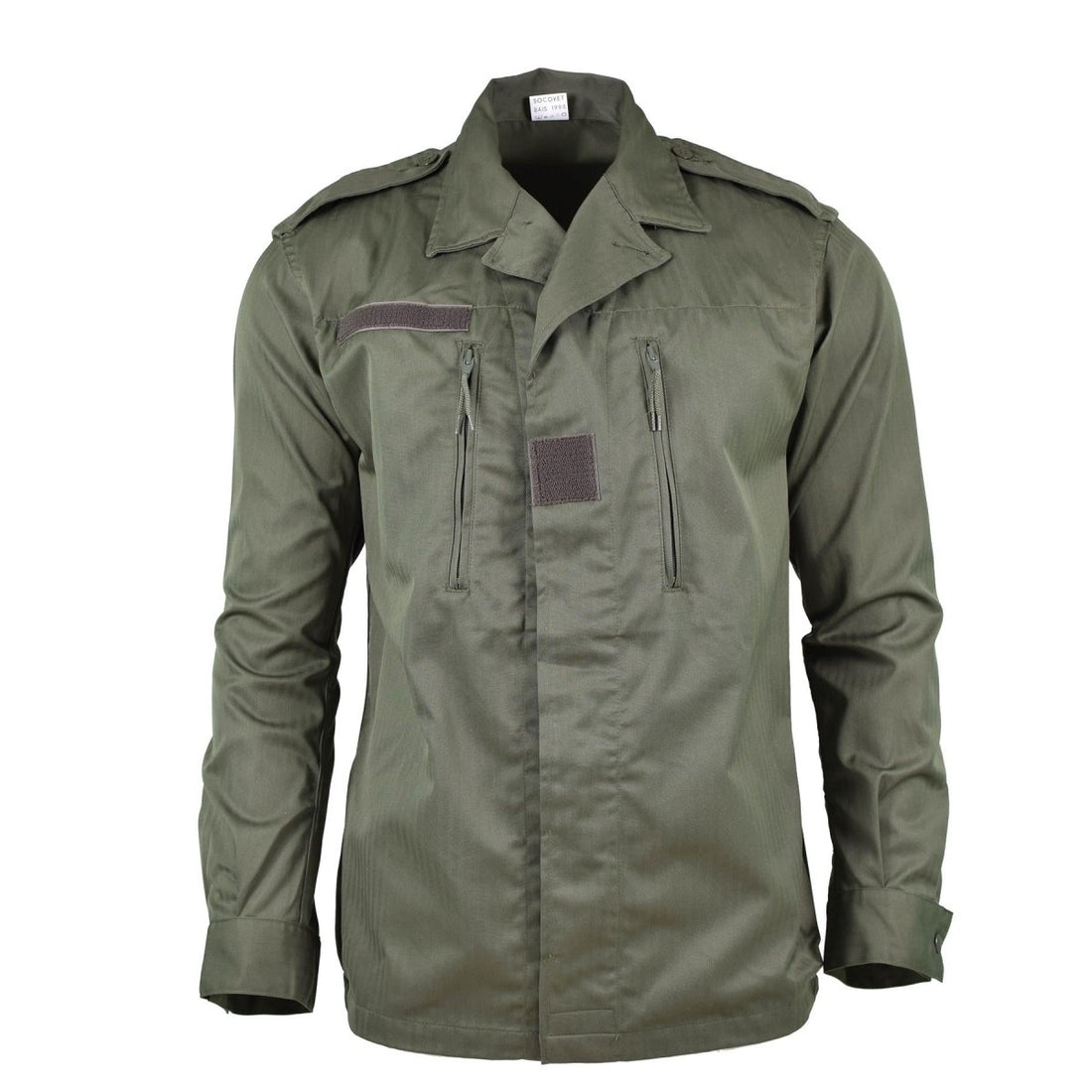 Original französische Armee F2 Kampfjacke Militärausgabe Überschusshemd oliv OD NEU