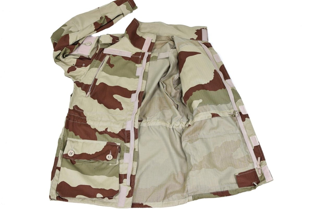 Veste Félin T4 S2 – Armée Française, Camouflage Désert, Taille 89/96M