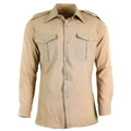 Echt Frans legerhirt Vermoeidheid Dead Stock Chino Khaki Militaire polywol nieuw