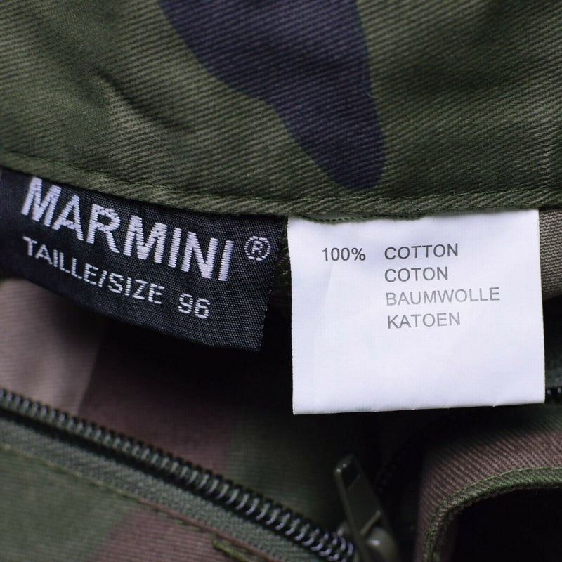Genuinos pantalones cortos del ejército francés F1 CCE CAMO COMBAT CAMPO BERMUDA BDU NUEVO
