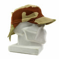 Echt Frans Frans Frankrijk Leger Combat Cap Swallowtail Hat Desert Camo met nekflap