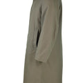 Véritable manteau de pluie militaire français Trench-coat de l'armée Olive imperméable pleine longueur