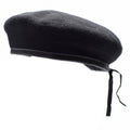 Genuino cappello da berretto nero dell'esercito tedesco Cappello militare Cap lana di qualità Nuova