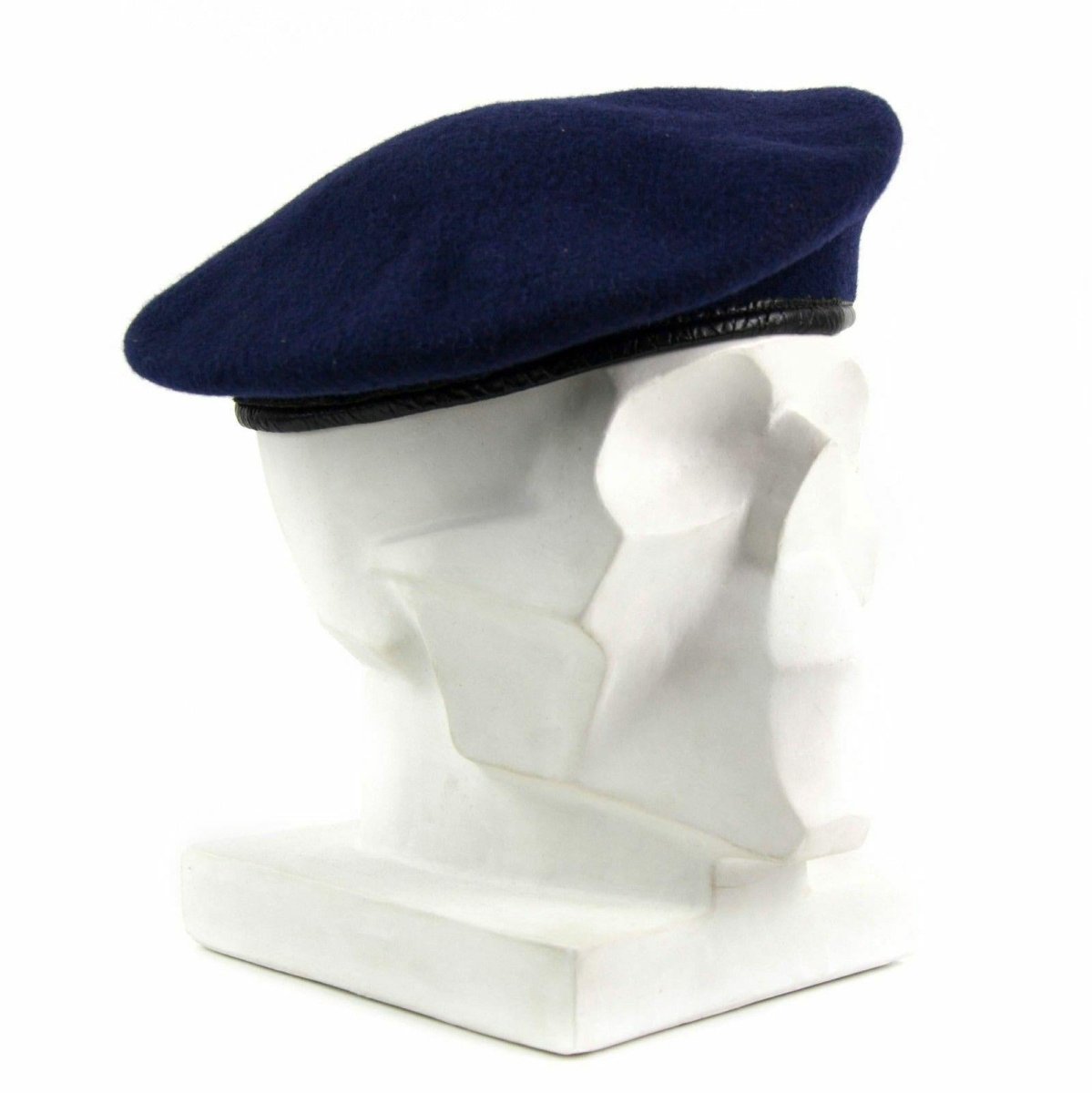 Echt Duits leger donkerblauw baret militaire hoed commando cap wol