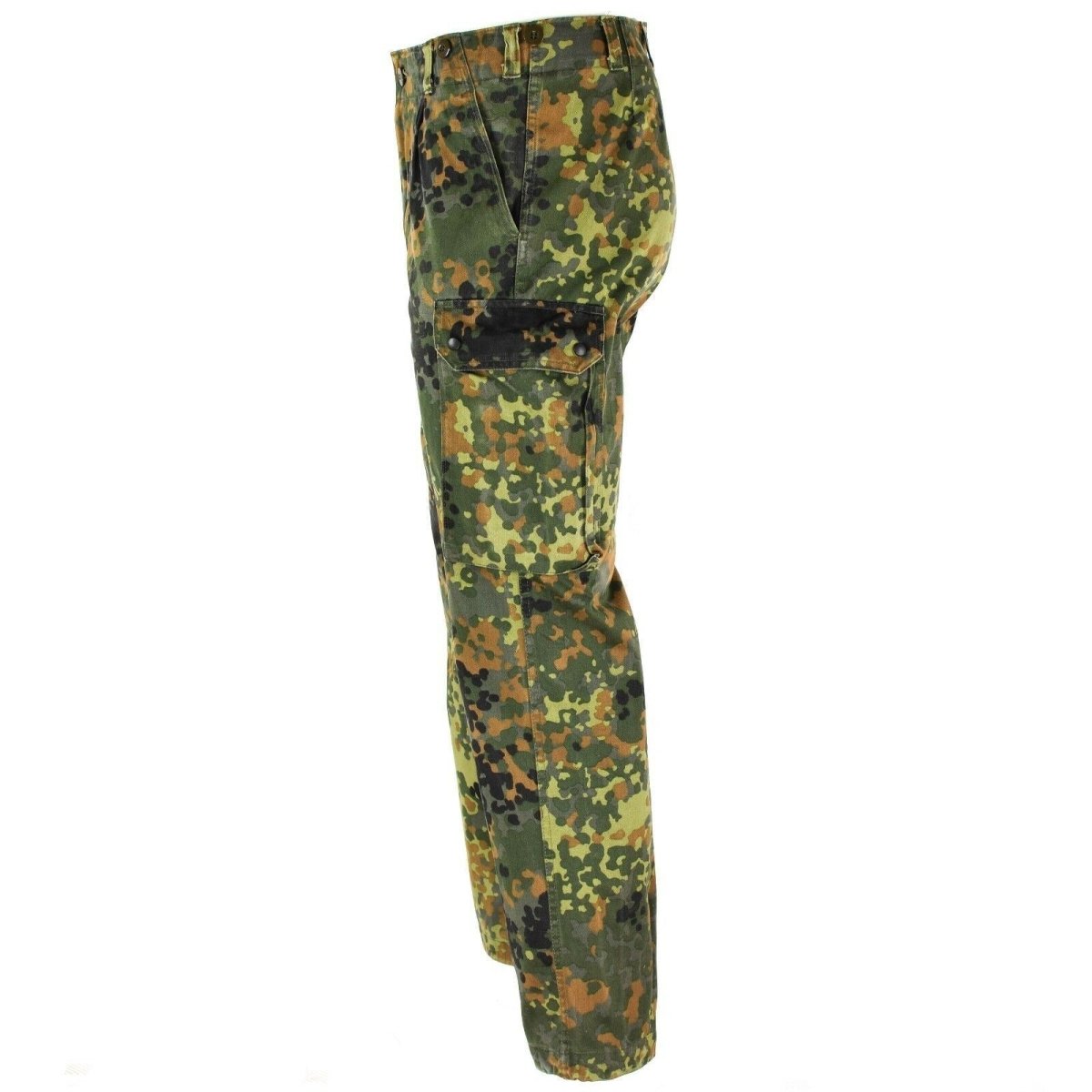 Problema genuino del ejército alemán Pantalones Flecktarn Combat Combate Camufas de camuflaje