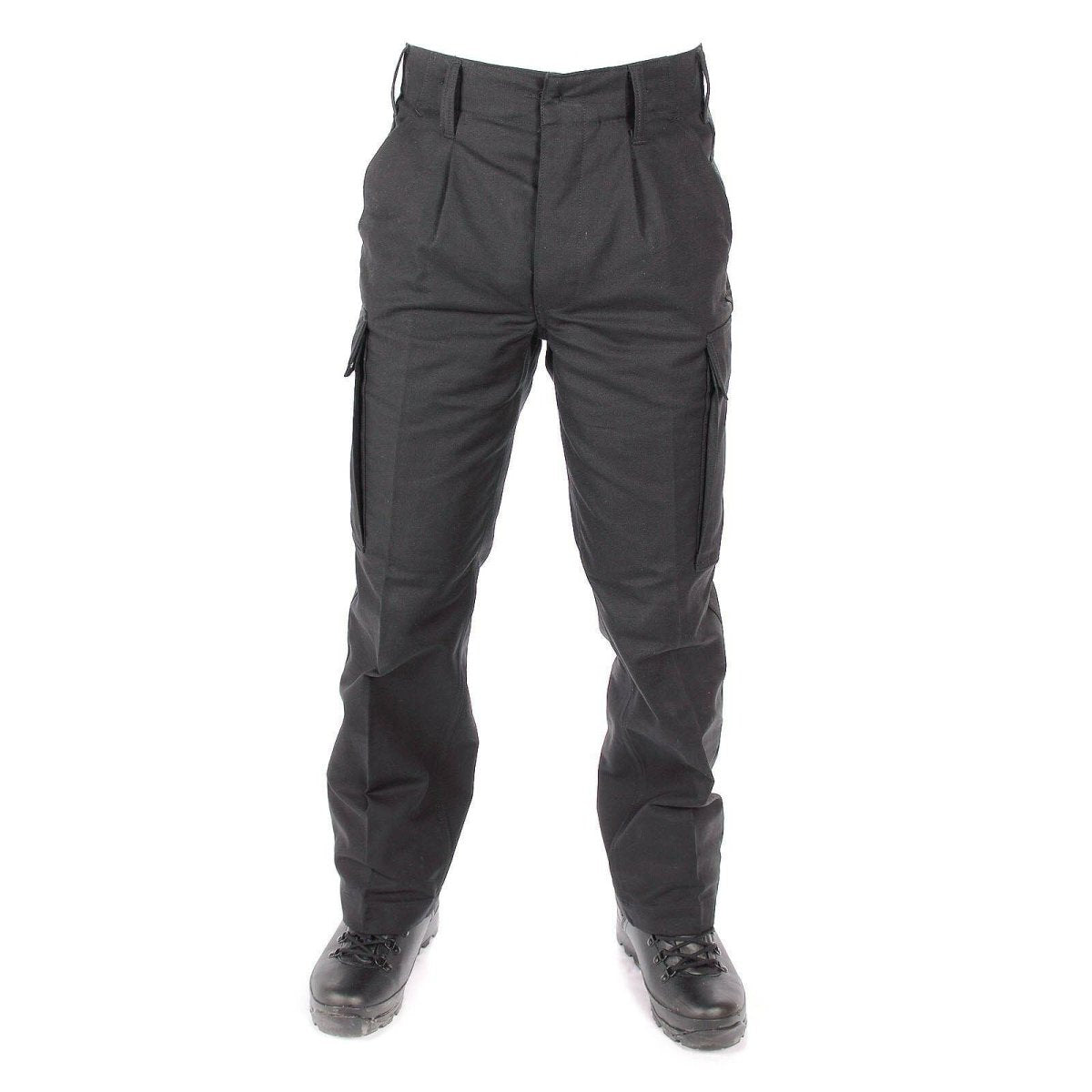 Genuine GERMAN ARMY ISSUE MOLESKIN PANTS field combat BW Black trousers NEW