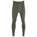 Genuine German army pants long johns OD Olive cold weather bottoms underwear NEW