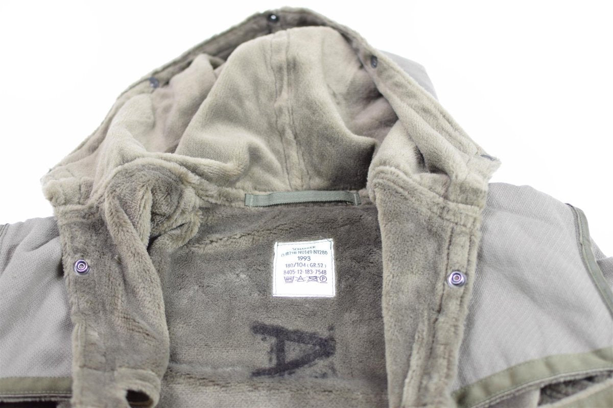Original Bundeswehr Parka Militär Überschussjacke Langmantel Liner Winterfutter