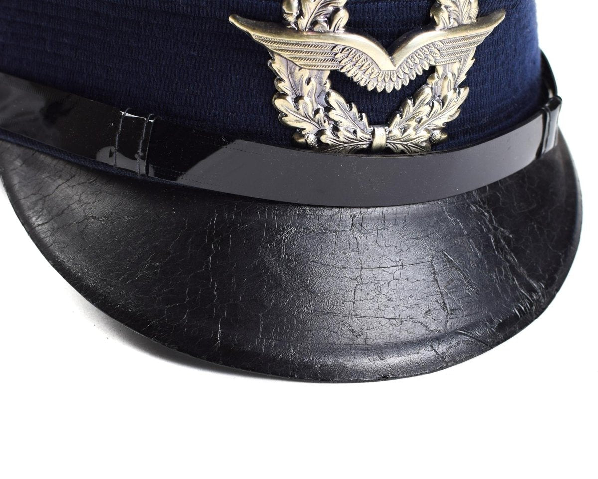 Casquette visière authentique de l'armée allemande. Casquette militaire à visière des forces aériennes luftware NEUF