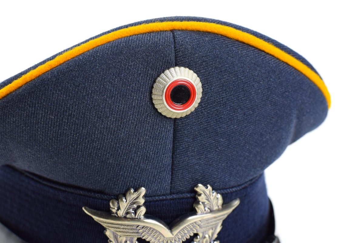 Casquette visière authentique de l'armée allemande. Casquette militaire à visière des forces aériennes luftware NEUF