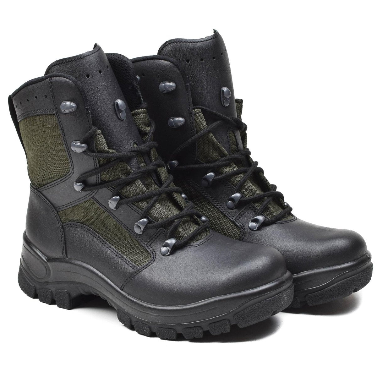 Stivali da combattimento militare generico tedesco in pelle tessili calzature da campo tattico nuovo