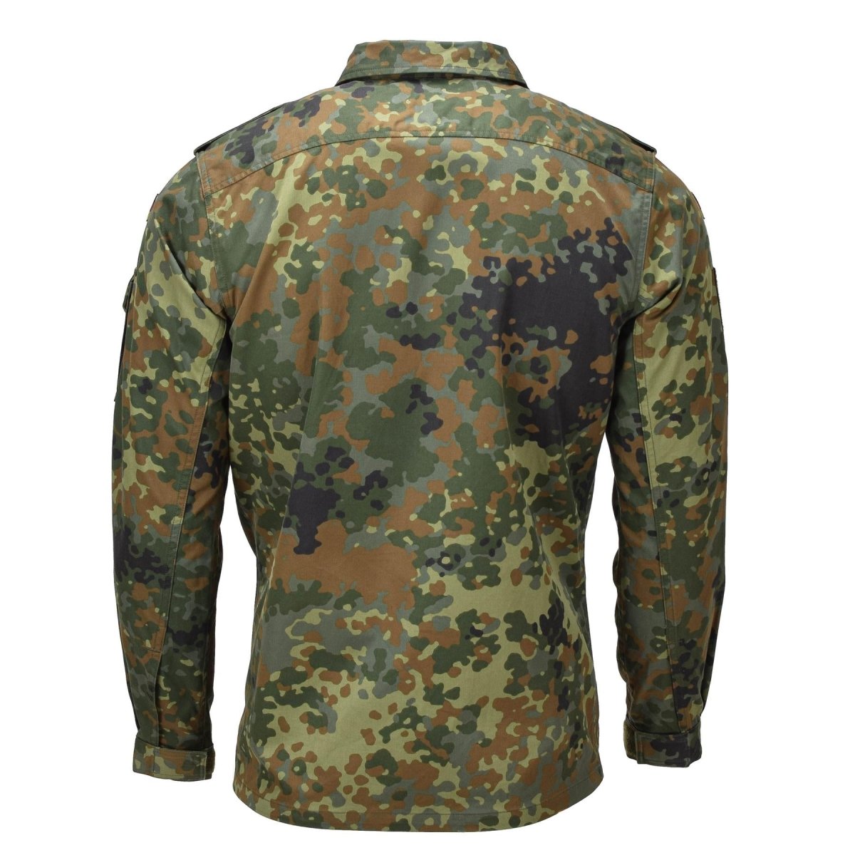 German Army Flecktarn Field Shirt Jacket Camo Top Military Camouflage
