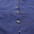 Véritable uniforme de travail militaire allemand combinaison bleu marine vêtements de travail