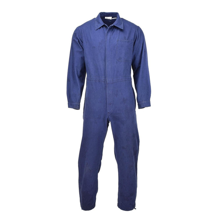 Echte Duitse militaire overall werkuniform legerblauwe jumpsuit marineblauwe werkkleding - GoMilitar