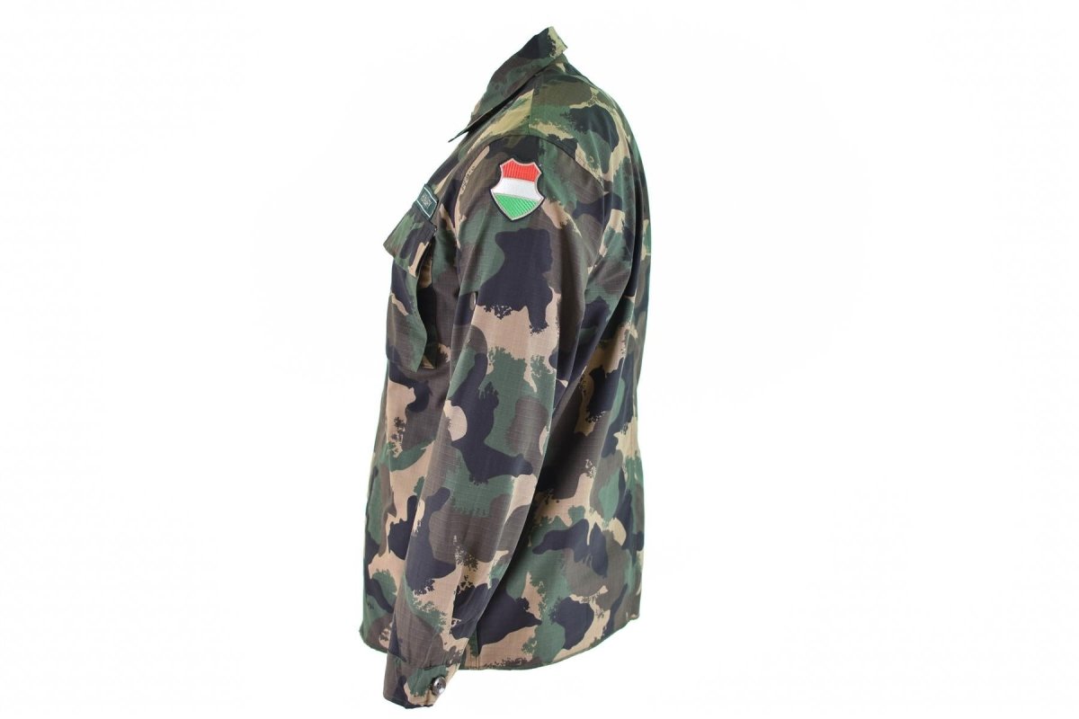 Genuine Hungarian army shirt m90 4 color camouflage long sleeve military NEW