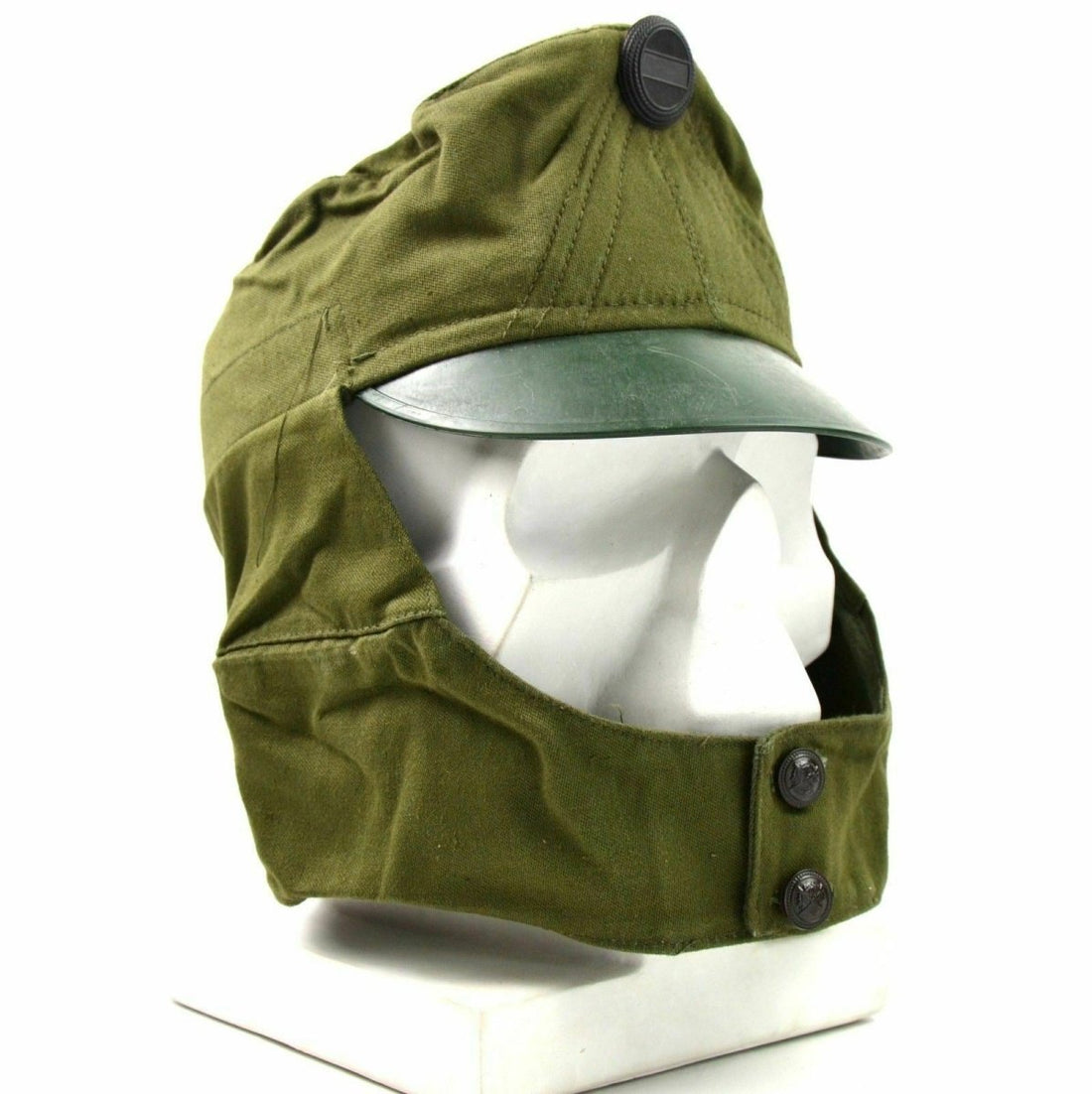 Véritable insigne de casquette militaire de l'armée hongroise à visière