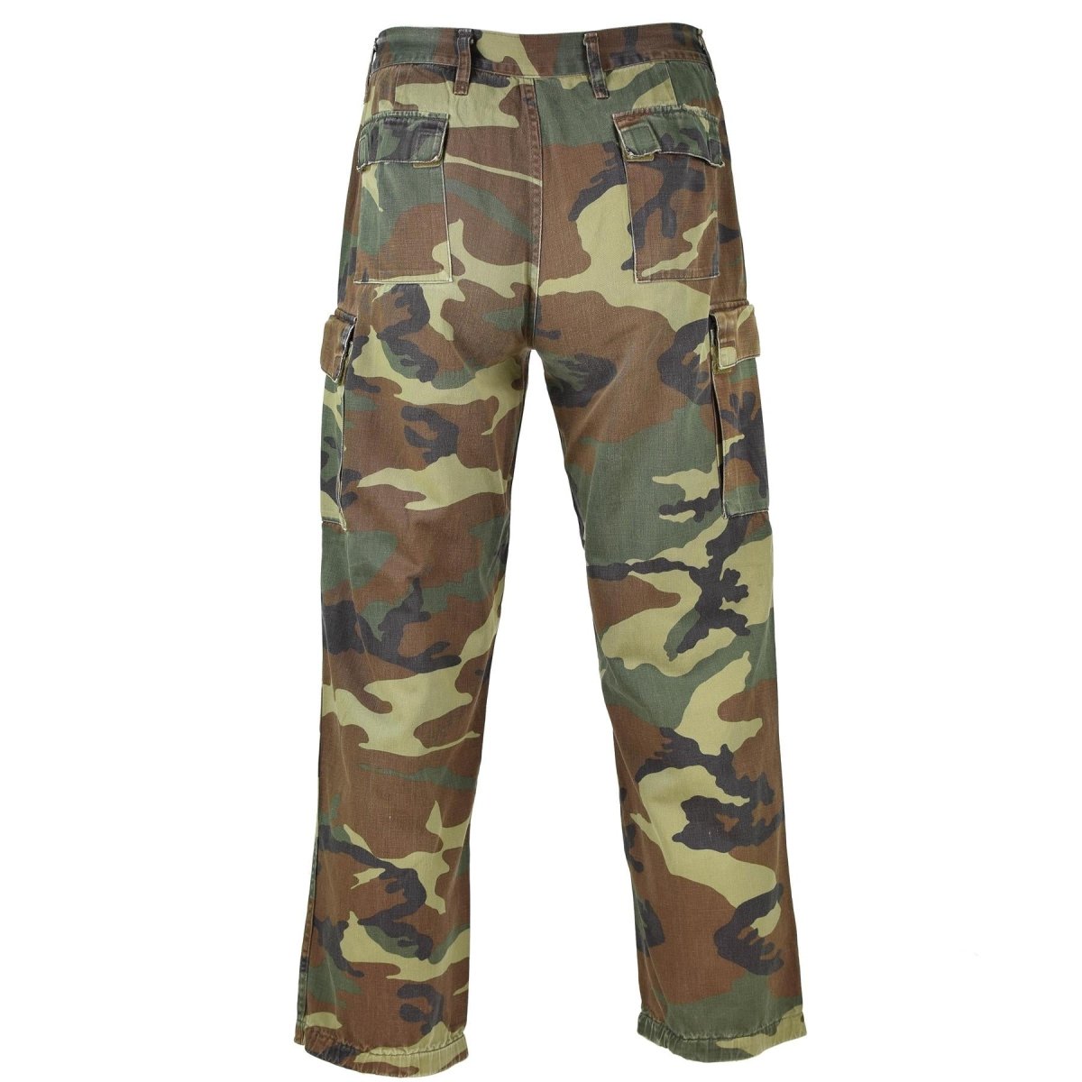 Echte Italiaanse legerbroeken NAVO -gevechten katoenbossen camouflage veldbroeken