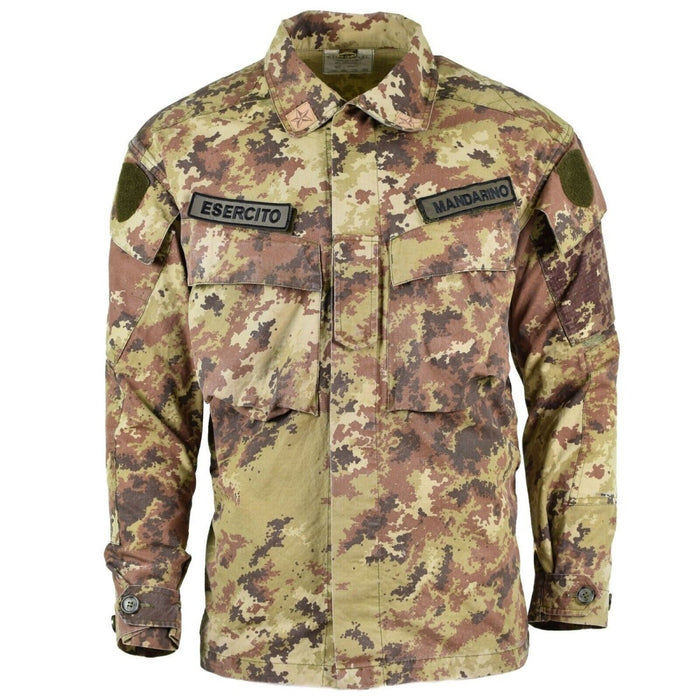 Echt Italiaans leger Rip Stop Vegetato camo ACU jas gevechtsveldshirt Blouse - GoMilitar
