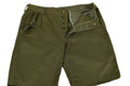 Echte italienische Armee-Shorts, Khaki-Chino, Militär-Feld-Bermuda, Vintage-BDU