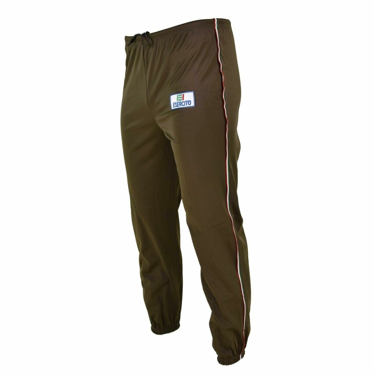 Pantalones de chándal de entrenamiento del ejército italiano genuino deportes militares vintage fondos