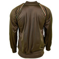 Veste de survêtement d'entraînement de l'armée italienne authentique, veste de sport militaire vintage