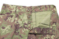 Echte italienische Militär-Kampfhose für Feldtruppen, Ripstop-BDU-Vegetato-Hose
