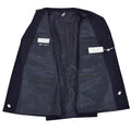 Véritable uniforme de la police militaire italienne, veste officielle d'officier bleu formel NEUF