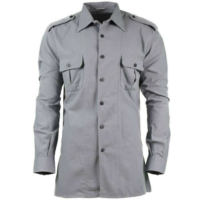 Genuine Italian Rangers shirt grey long sleeve shirts NEW - GoMilitar