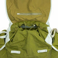 Mochila militar noruega genuina con paquete de mochila de cuero de lona del ejército de marco