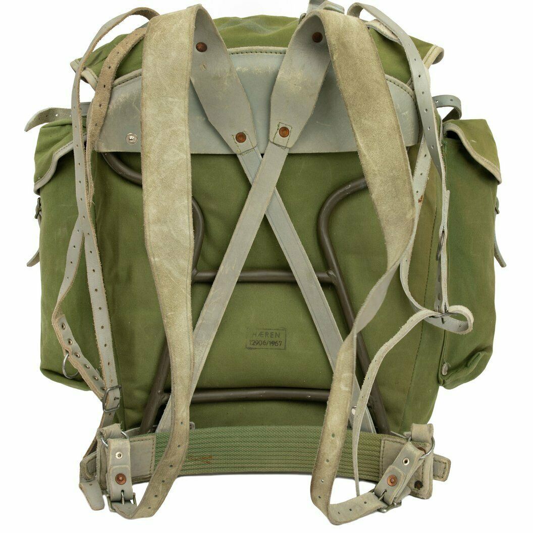 Military metal-framed backpack Norwegian army surplus rucksack